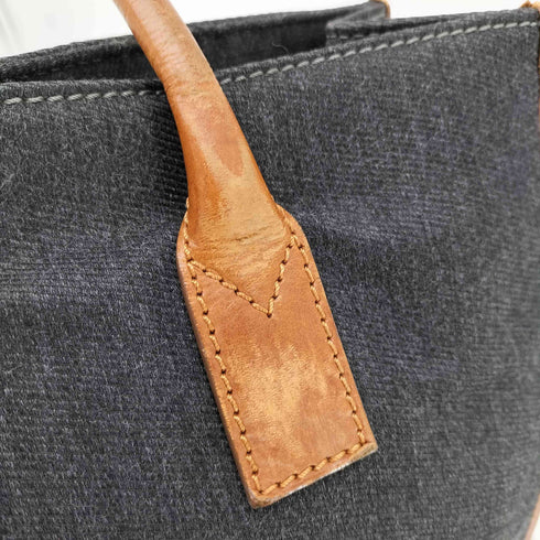 エムシーエム MCM 裏地カモ レザーハンドル トートバッグ メンズ