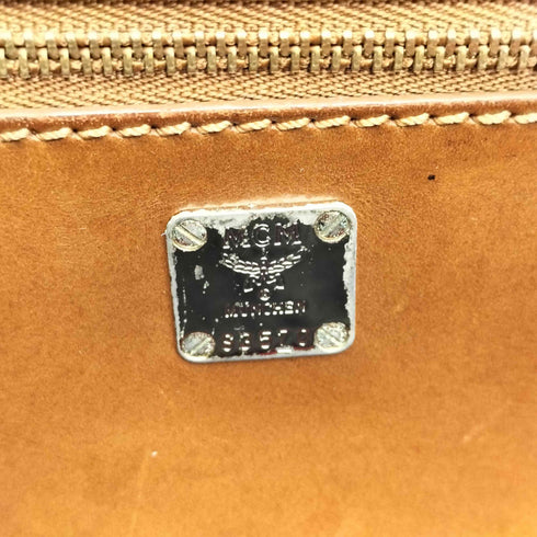 エムシーエム MCM 裏地カモ レザーハンドル トートバッグ メンズ