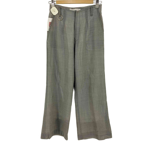 ヨウヘイオウノ yohei ohno FLARE TROUSERS WOOL VOILE レディース JPN:38