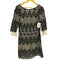 マックスアンドコー MAX & CO. ABITO DRESS 花柄 レース ワンピース レディース US:12