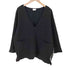 ドリスヴァンノッテン DRIES VAN NOTEN MADE IN PORTUGAL ディープVネック コットンウールニットプルオーバー riri メンズ Extra Small