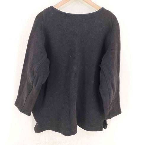 ドリスヴァンノッテン DRIES VAN NOTEN MADE IN PORTUGAL ディープVネック コットンウールニットプルオーバー riri メンズ Extra Small
