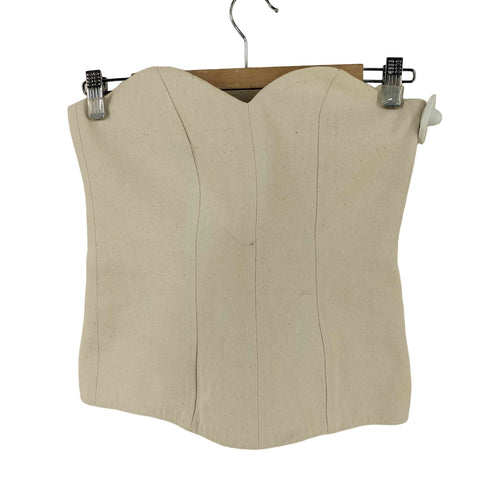 charrita 24SS Corset Maya : ブラウス コットンキャンバスコルセット レディース FREE