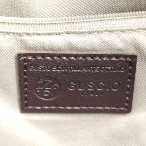 グッシオ GUSCIO フェイクレザートートバッグ レディース