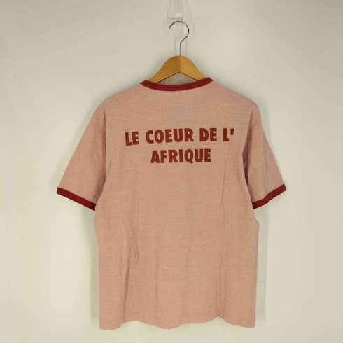 ポールスミス Paul Smith REDEAR フロントプリント リンガーTシャツ メンズ import:L