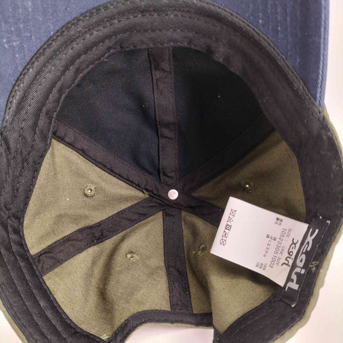エックスガール X-girl LINE OVAL LOGO 6PANEL CAP レディース ONE SIZE