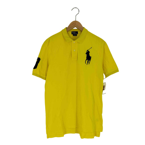 ポロバイラルフローレン Polo by RALPH LAUREN ビッグポニー刺繍 鹿の子ポロシャツ メンズ XL/18-20