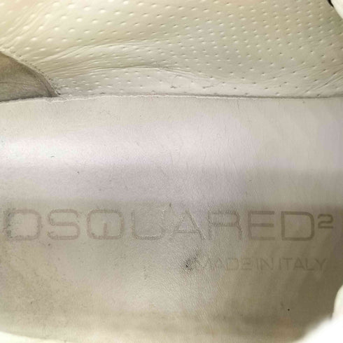 ディースクエアード DSQUARED2 イタリア製 レザー ハイカット スニーカー メンズ 40