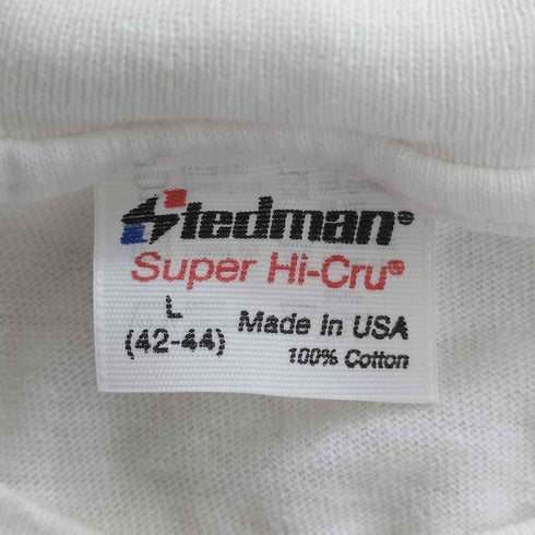 ステッドマン STEDMAN 90s USA製 1990© 袖シングルステッチ キャラクタープリント Tシャツ メンズ import:L