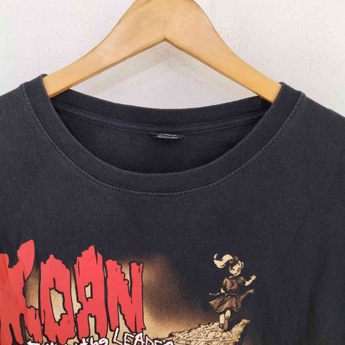 両面プリント バンドTEE メンズ import:XL