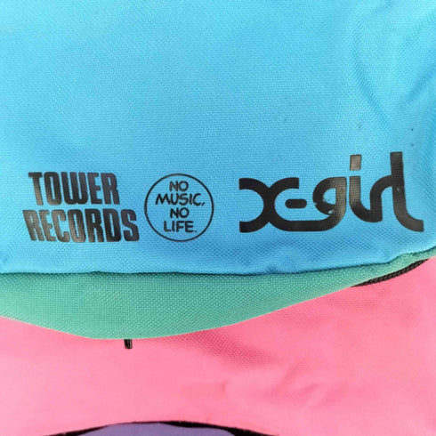 エックスガール X-girl ×TOWER RECORDS 2WAY BAG バックパック レディース
