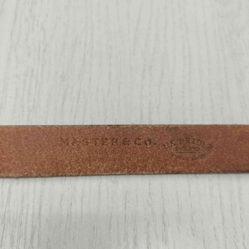 マスターアンドコー MASTER&CO. レザーベルト メンズ