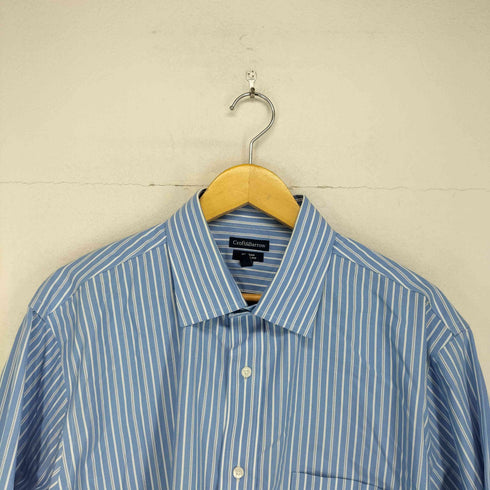 クラフトアンドバロー Croft&Barrow ストライプシャツ メンズ 17 1/2 34-35