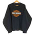 フルーツオブザルーム FRUIT OF THE LOOM Harley-Davidson ワッペンロゴ クルーネックスウェット メンズ JPN:L