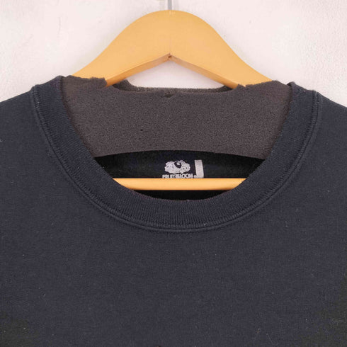 フルーツオブザルーム FRUIT OF THE LOOM Harley-Davidson ワッペンロゴ クルーネックスウェット メンズ JPN:L