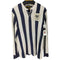 ラグビーラルフローレン Rugby Ralph Lauren VINTAGE SLIM FIT レースアップノーカラーラガーシャツ メンズ JPN:XL