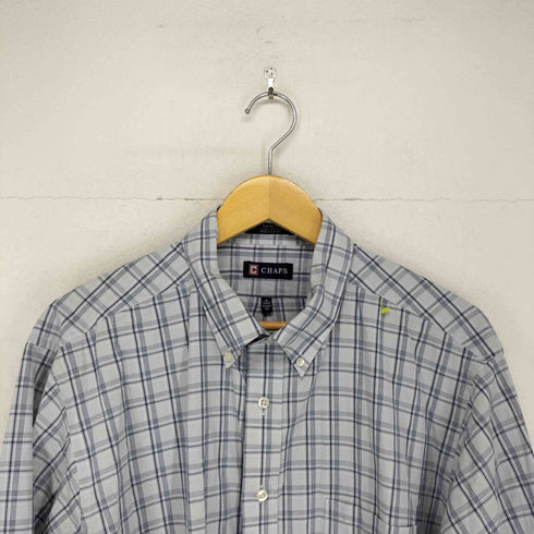 チャップス CHAPS CLASSIC FIT チェックボタンダウンシャツ メンズ 18 34-35