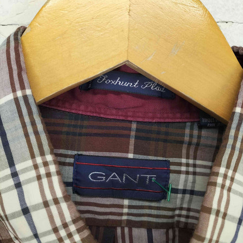 ガント GANT リメイクチェックシャツ レディース JPN:L