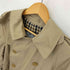 アクアスキュータム AQUASCUTUM 80S 英国製 コットン トレンチコート 裏地チェック メンズ UK:36
