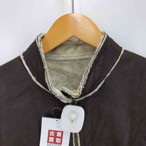 テットオム TETE HOMME スタンドネックフェイクレザージャケット メンズ JPN:L