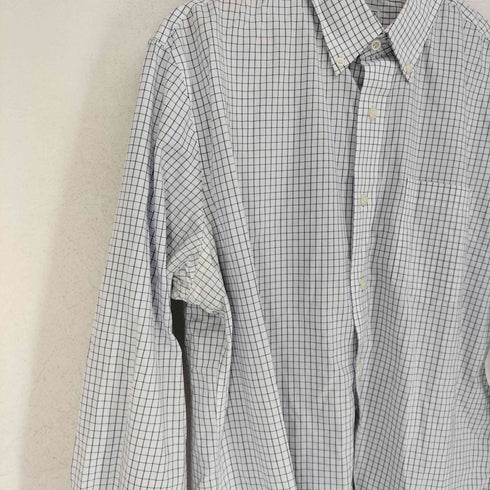 エルエルビーン L.L.Bean SLIGHTLY FIT ウィンドーペーンチェックボタンダウンシャツ メンズ L-REG