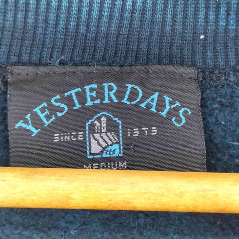 YESTER DAYS プリントスウェット メンズ JPN:M