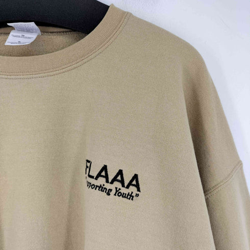 ギルダン GILDAN FLAAA 刺繍クルーネックスウェット メンズ JPN:XL