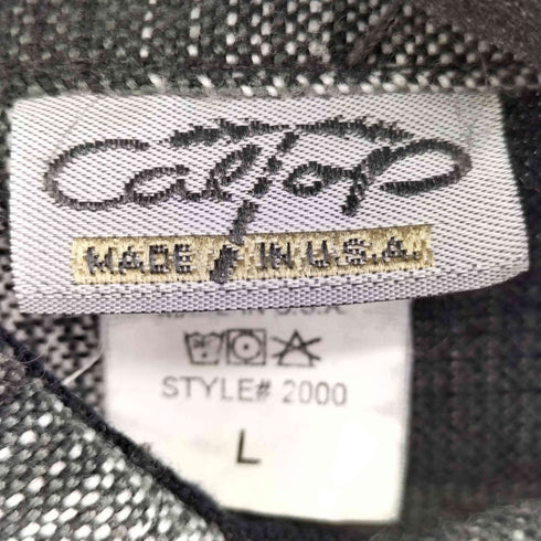 キャルトップ CALTOP オンブレチェックシャツ メンズ JPN:L