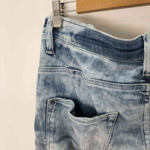 ジースターロー G-STAR RAW DROP 2 TYPE-C 3D SUPER タイダイ染めスキニーデニム ダメージ加工 メンズ 32