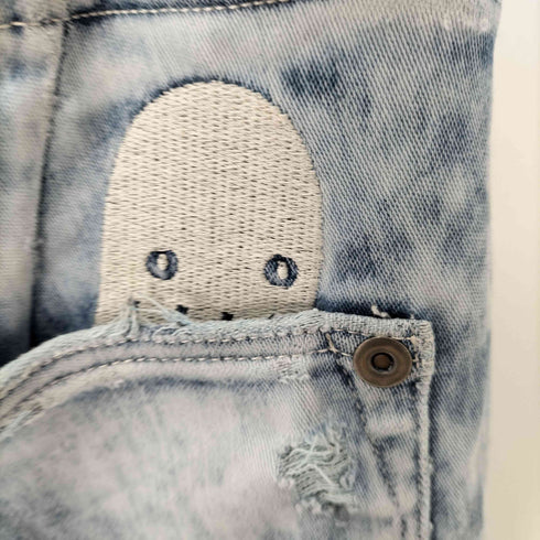 ジースターロー G-STAR RAW DROP 2 TYPE-C 3D SUPER タイダイ染めスキニーデニム ダメージ加工 メンズ 32