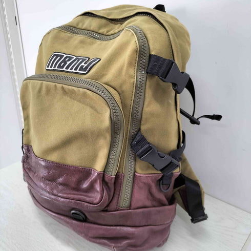 マークバイマークジェイコブス Marc by Marc Jacobs MBMJロゴプリント キャンバスバックパック レディース