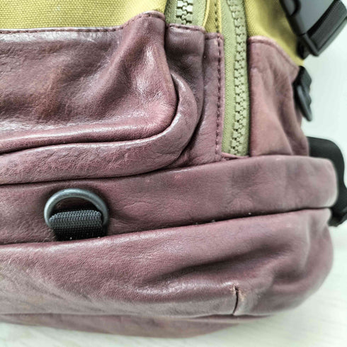 マークバイマークジェイコブス Marc by Marc Jacobs MBMJロゴプリント キャンバスバックパック レディース