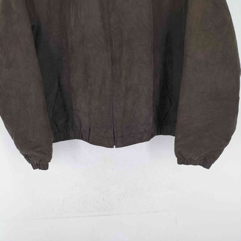 ロンドンフォグ LONDON FOG フェイクスウェードジップアップブルゾン メンズ XXL