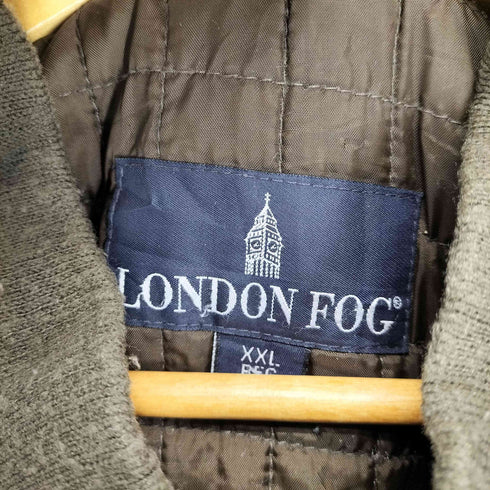 ロンドンフォグ LONDON FOG フェイクスウェードジップアップブルゾン メンズ XXL