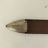 イセタンメンズ ISETAN MENS Anderson's for MADE IN ITALY レザーベルト SOLID BRASS メンズ 80