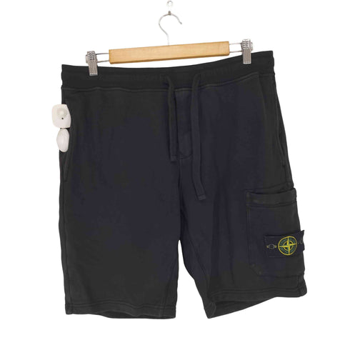 ストーンアイランド STONE ISLAND Cargo Bermuda スウェットカーゴショートパンツ メンズ JPN:L