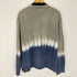 cantate 別注 First Pick Suvin Gold Tie-Dye Horizontal Stripes Knit メンズ