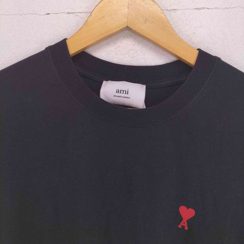 アミアレクサンドルマテュッシ AMI ALEXANDRE MATTIUSSI AMI de COEUR 刺繍Tシャツ メンズ JPN:L