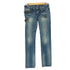 ヒステリックグラマー HYSTERIC GLAMOUR 00s ヒスベアープリント スタッズ装飾デニムパンツ レディース JPN:XS