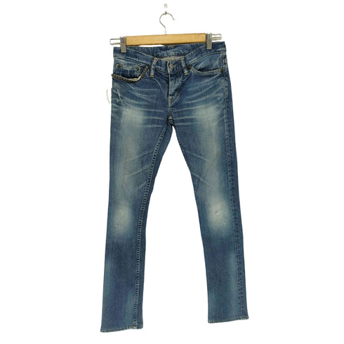 ヒステリックグラマー HYSTERIC GLAMOUR スタッズ装飾スリムデニムパンツ レディース JPN:XS