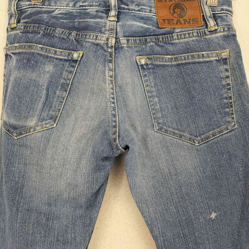 ヒステリックグラマー HYSTERIC GLAMOUR スタッズ装飾スリムデニムパンツ レディース JPN:XS