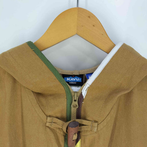 カブー KAVU トグルボタン コットン ジップアップ フーデッドコート レディース JPN:M