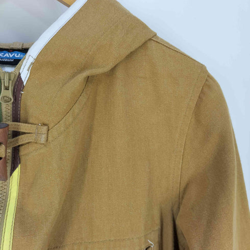 カブー KAVU トグルボタン コットン ジップアップ フーデッドコート レディース JPN:M