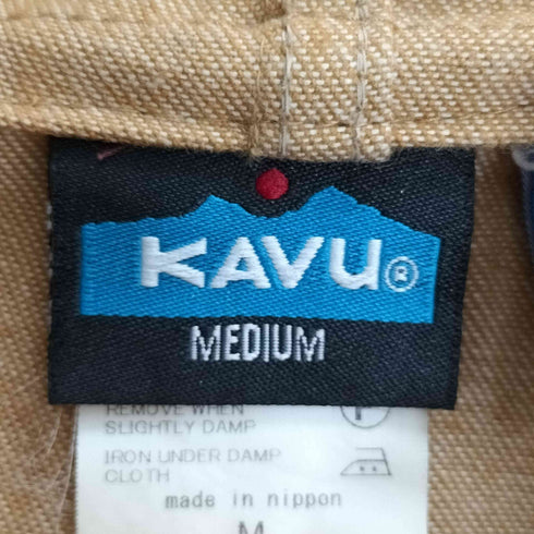 カブー KAVU トグルボタン コットン ジップアップ フーデッドコート レディース JPN:M