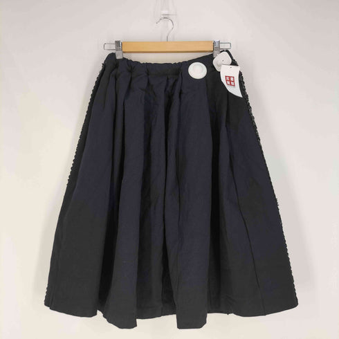 コムデギャルソンコムデギャルソン COMME des GARCONS COMME des GARCONS 製品染め サイドスパンコール イージー タック フレアスカート レディース JPN:S