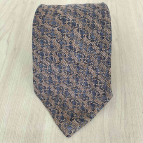 ヴィヴィアンウエストウッドアクセサリー Vivienne Westwood Accessories オーブ総柄ネクタイ メンズ