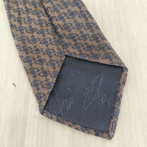 ヴィヴィアンウエストウッドアクセサリー Vivienne Westwood Accessories オーブ総柄ネクタイ メンズ