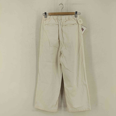 BETTY SMITH ウエストゴム 1タックワイドデニムパンツ 生成り レディース JPN:S