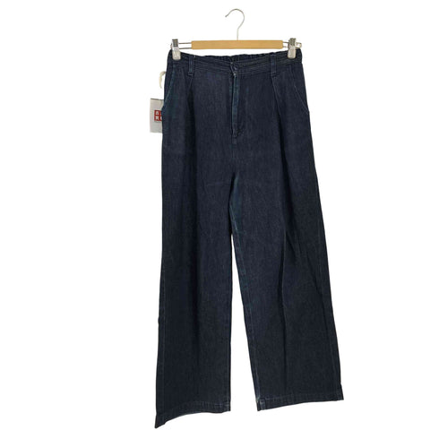 BETTY SMITH ウエストゴム 1タックワイドデニムパンツ インディゴ レディース JPN:S