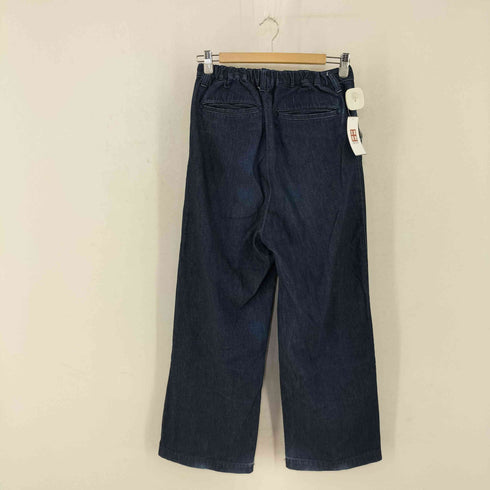 BETTY SMITH ウエストゴム 1タックワイドデニムパンツ インディゴ レディース JPN:S